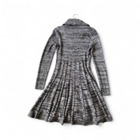 Calvin Klein Sweater Dress (Color: Black/White - Size: Large) - Picture 2 of 7